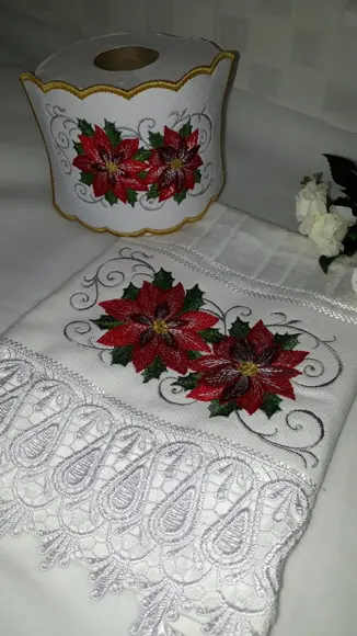 Porta Papel e Toalha de Lavabo