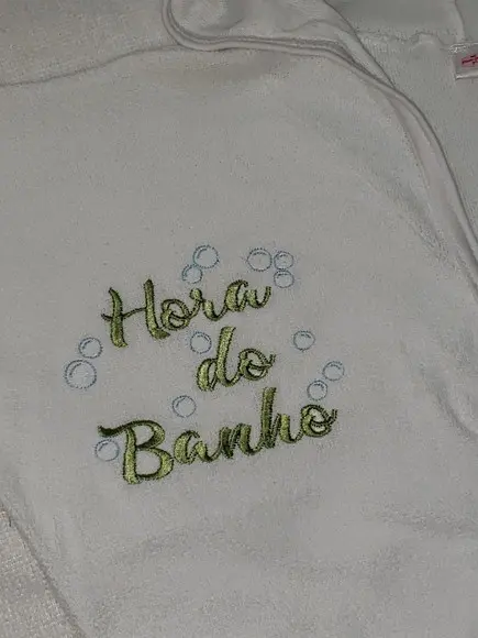 Roupão de Bebê Personalizado