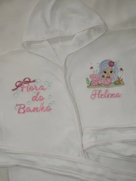 Roupão de Bebê Personalizado