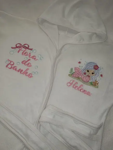 Roupão de Bebê Personalizado