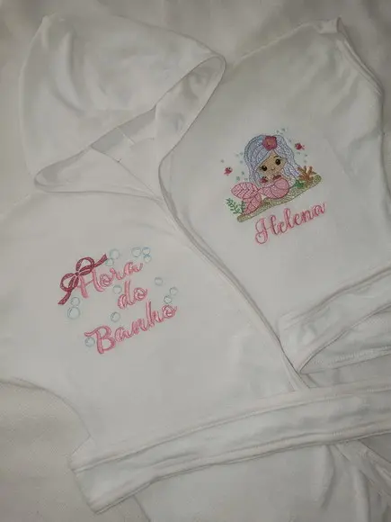 Roupão de Bebê Personalizado