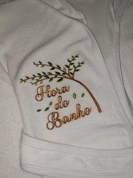 Roupão de Bebê Personalizado