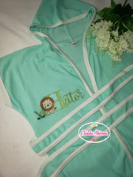 Roupão de Bebê Personalizado
