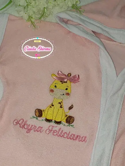Roupão de Bebê Personalizado