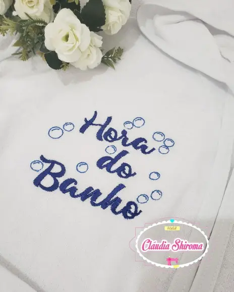 Roupão de Bebê Personalizado