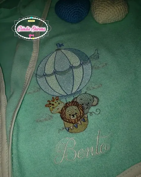 Roupão de Bebê Personalizado