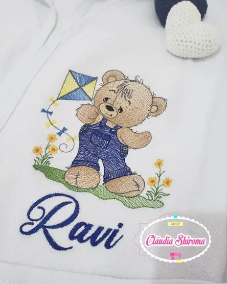 Roupão de Bebê Personalizado