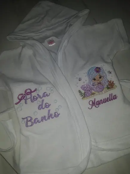 Roupão de Bebê Personalizado