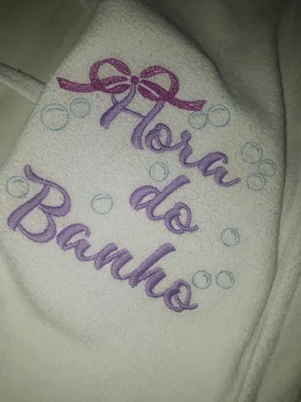 Roupão de Bebê Personalizado