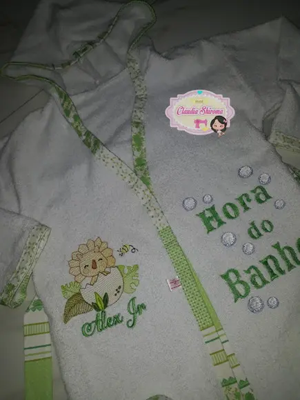 Roupão Infantil Personalizado