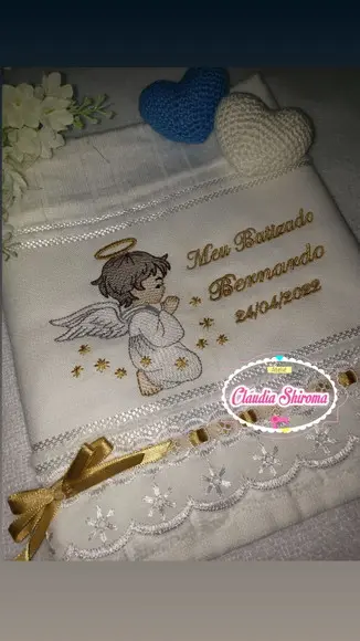 Toalha batizado