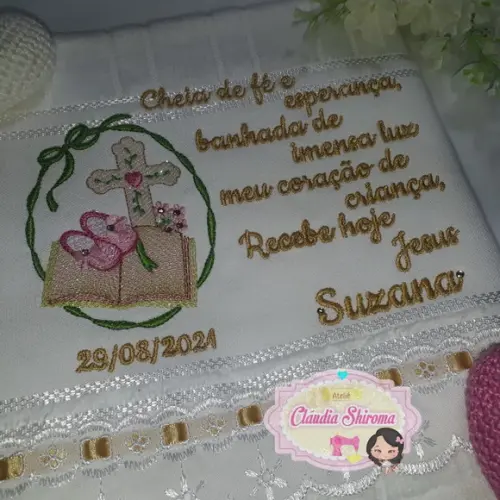Toalha batizado