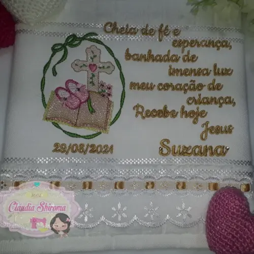 Toalha batizado
