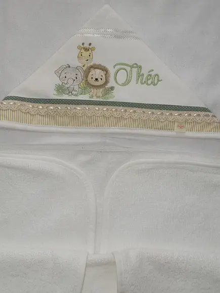 Toalha com Capuz Infantil Personalizada