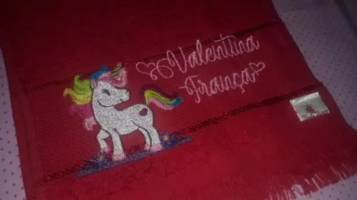 Toalha escolar infantil Personalizada