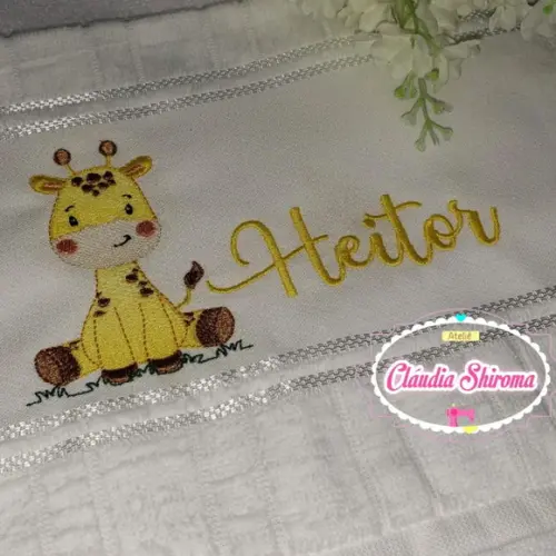 Toalha escolar infantil Personalizada