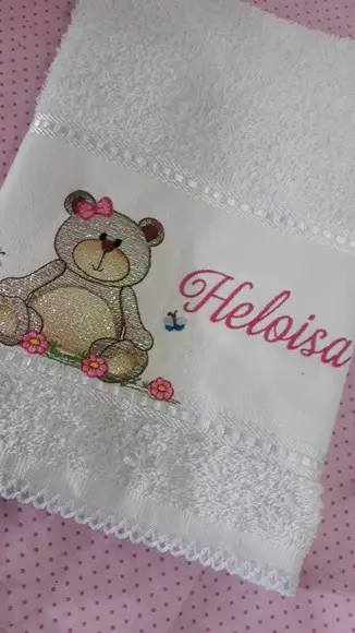 Toalha escolar infantil Personalizada