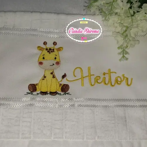 Toalha escolar infantil Personalizada