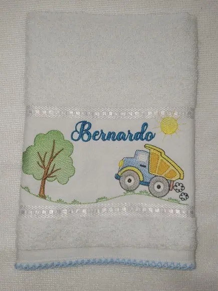 Toalha Escolar Infantil Personalizada