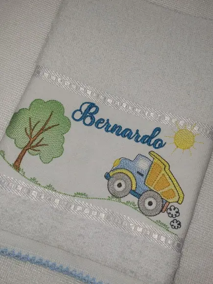 Toalha Escolar Infantil Personalizada