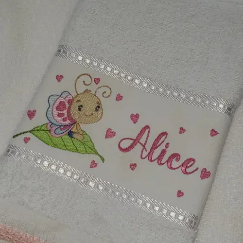 Toalha Escolar Infantil Personalizada