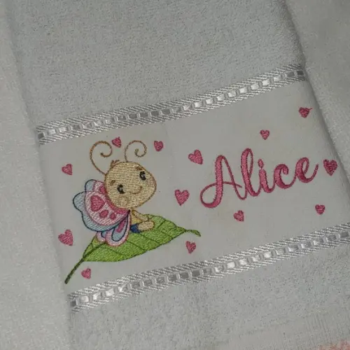 Toalha Escolar Infantil Personalizada