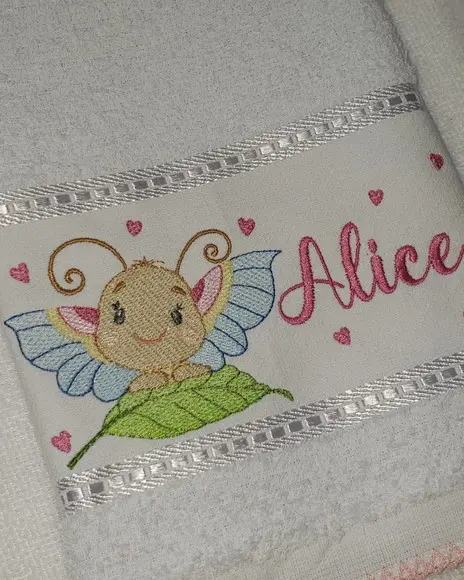 Toalha Escolar Infantil Personalizada