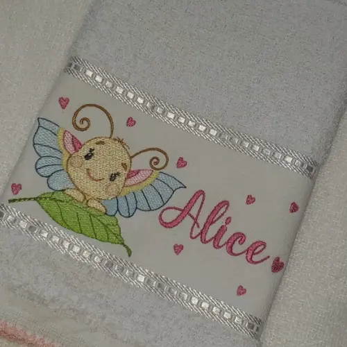 Toalha Escolar Infantil Personalizada