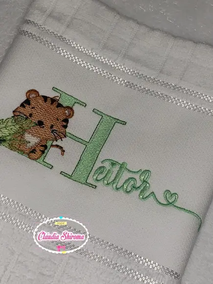 Toalha Escolar Infantil Personalizada