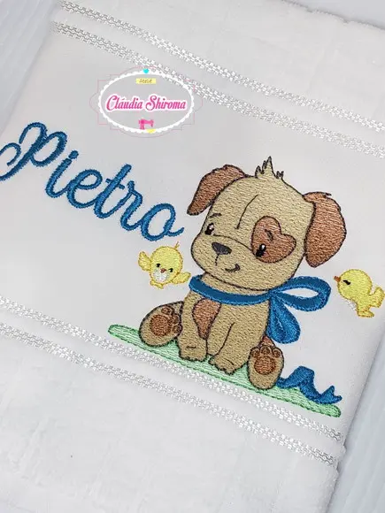 Toalha Escolar Infantil Personalizada