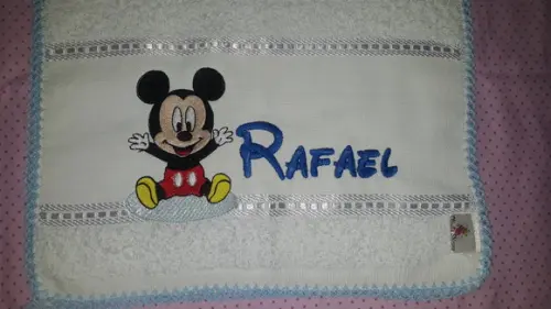 Toalha Escolar Infantil Personalizada