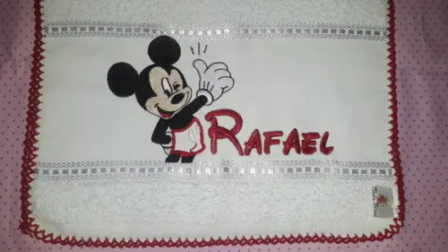 Toalha Escolar Infantil Personalizada