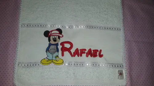 Toalha Escolar Infantil Personalizada