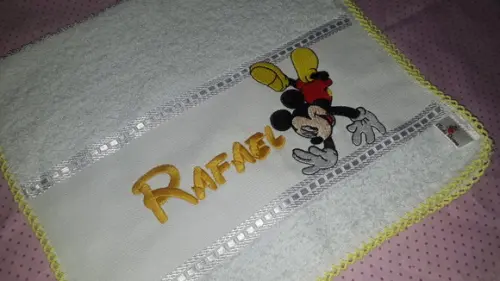 Toalha Escolar Infantil Personalizada