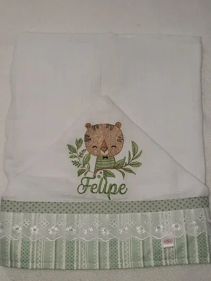 Toalha Fralda com Capuz