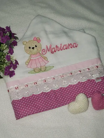 Toalha Fralda com Capuz