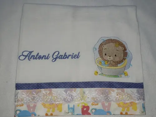Toalha Fralda Personalizada