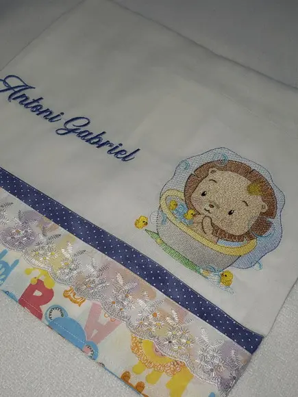 Toalha Fralda Personalizada