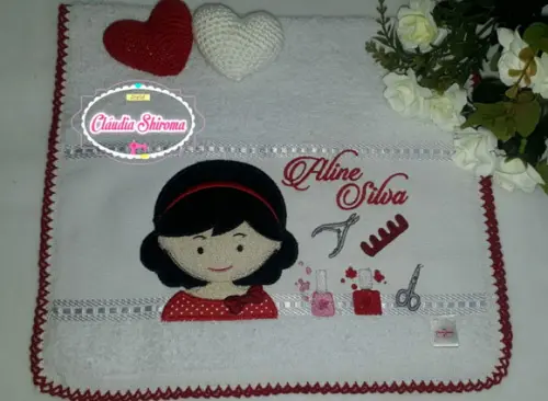 Toalha Manicure Personalizada