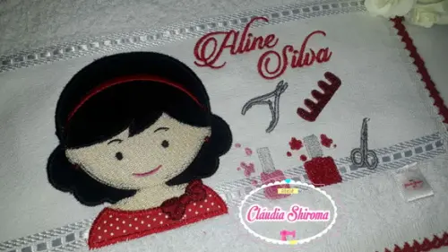 Toalha Manicure Personalizada