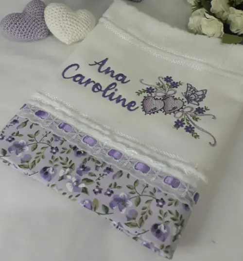 Toalha Lavabo Personalizada