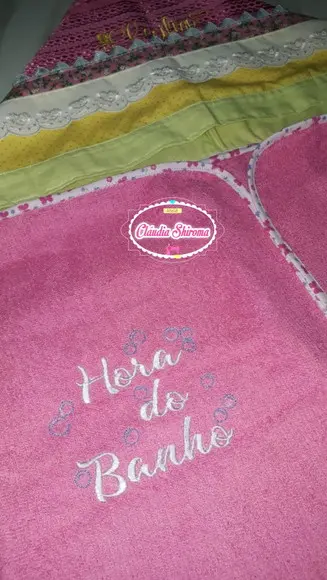 Tolha com Capuz Infantil Personalizada