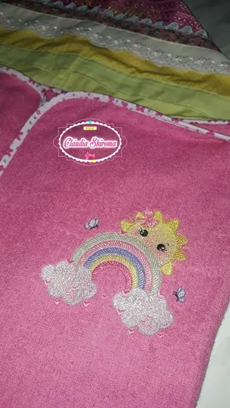 Tolha com Capuz Infantil Personalizada