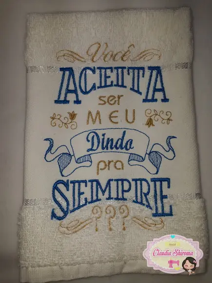 Tolha Convite Padrinhos
