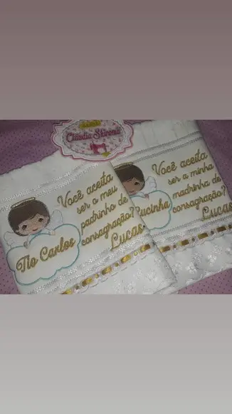 Tolha Convite Padrinhos