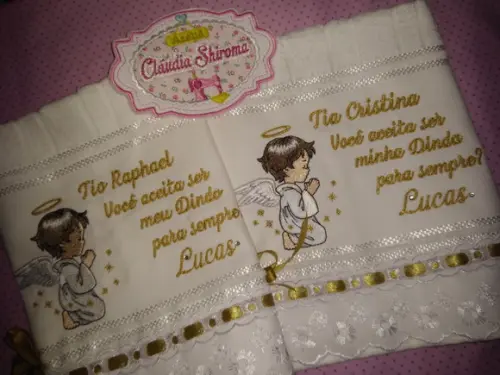 Tolha Convite Padrinhos