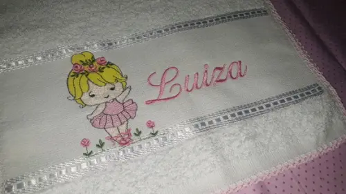 Tolha lavabo Personalizada