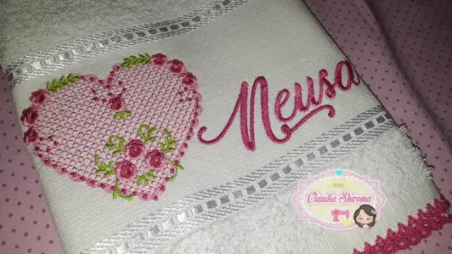 Tolha lavabo Personalizada