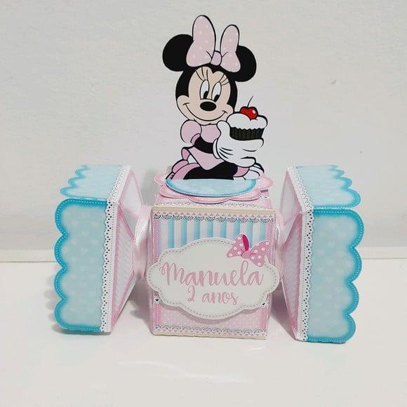 Caixa Bala - Minnie Confeiteira