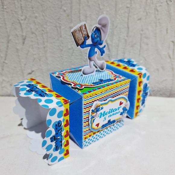 Caixa Bala - os Smurfs